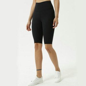 全台熱銷 lululemon athletica 女士戶外跑步透氣瑜伽健身運動緊身短褲女 1903中褲