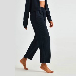 lululemon 秋冬新品 顯瘦高腰 瑜伽闊腿褲 舒適口袋運動褲 女抽繩腳口 健身褲 CK1500